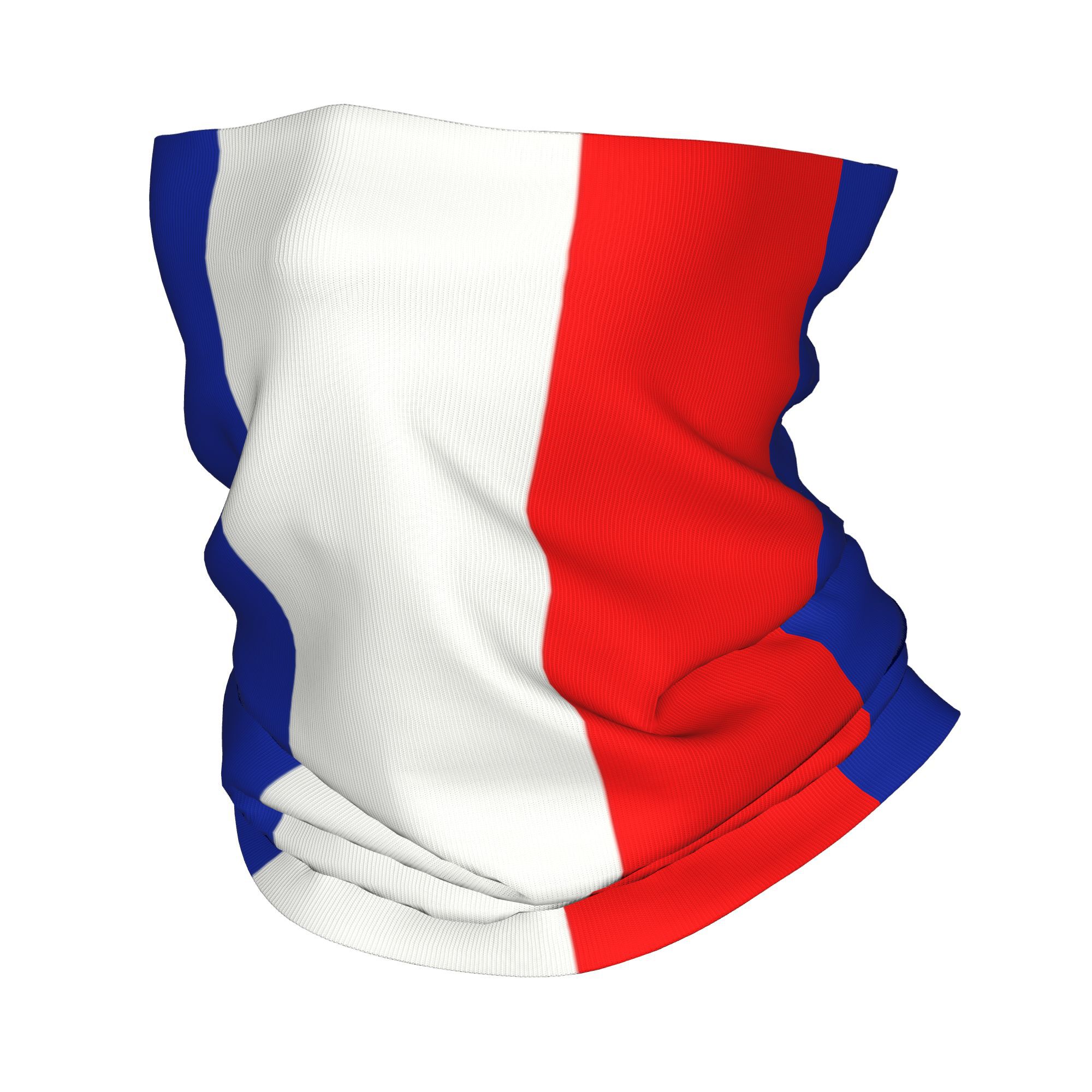 Custom French Flag France Band - Neck Gaiter Fleece 评论和价格