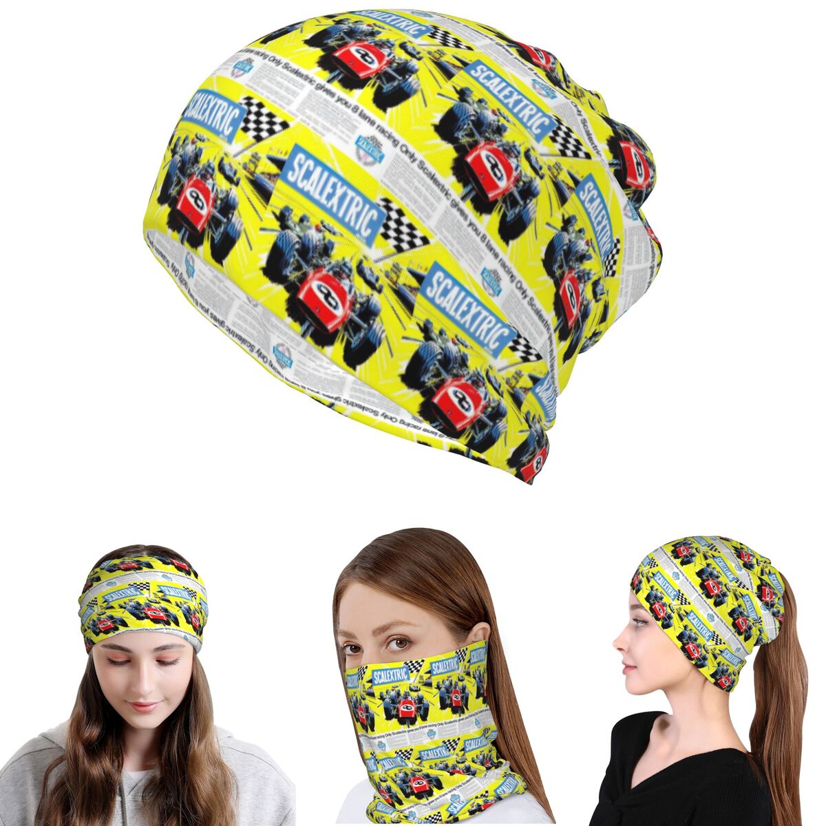 Scalextric Vintage Stuff Banda - Knit Beanie Hat Warm 评论和价格