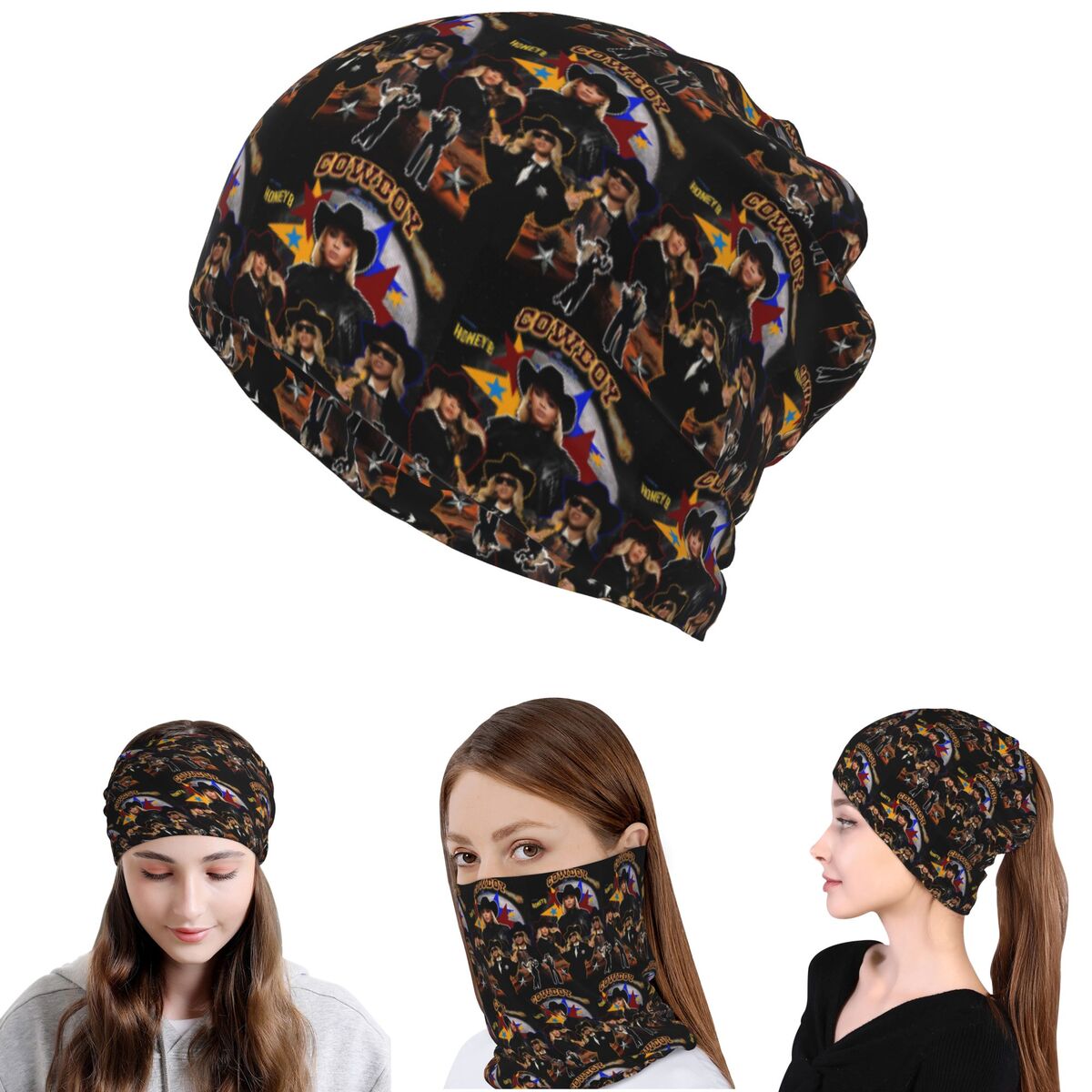 Cowboy Carter Beyonce New Albu - Knit Beanie Hat Warm 评论和价格
