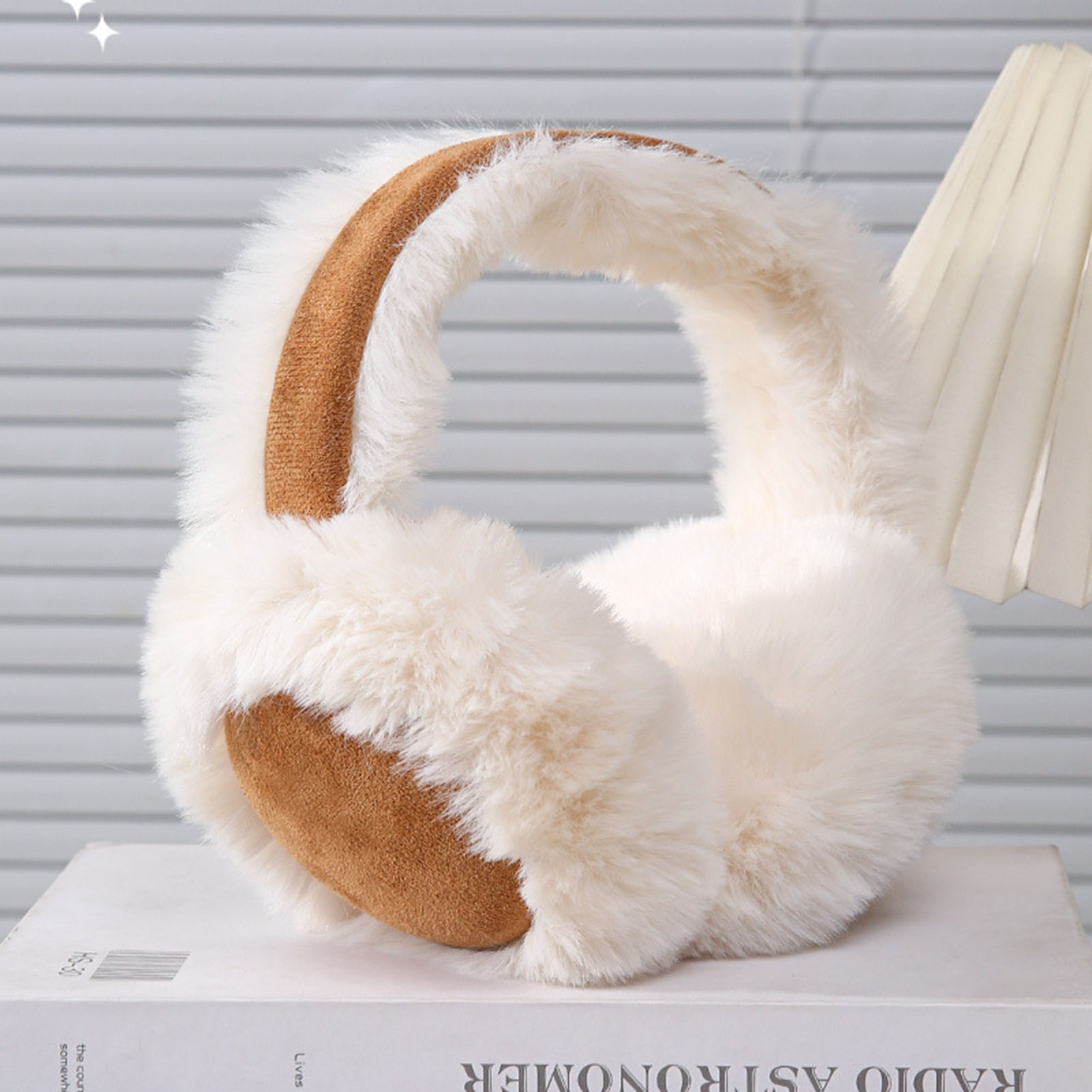 Windproof Earmuffs Plush Warm  - Earmuffs Foldable 评论和价格